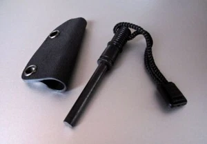 Wanger Feuerstarter Ferrocerium mit Kxdex Halter für Tek-Lok kompatible Scheiden - Picture 1 of 6