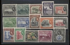 Guyana 1954 Ordinaria serie cpl nuova integra MNH N2714