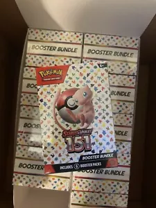 Pokemon Tcg Scarlet & Violet 151 Booster Bundle nuovo sigillato in fabbrica - Foto 1 di 2