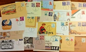 Franklin Philatelic Society ~ 24 Official American Advertising Covers 1984-1985 - Picture 1 of 7