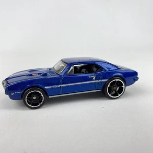 Hot Wheels '67 Pontiac Firebird 400 blau Diecast Sammlerstück Sportwagen - Bild 1 von 6