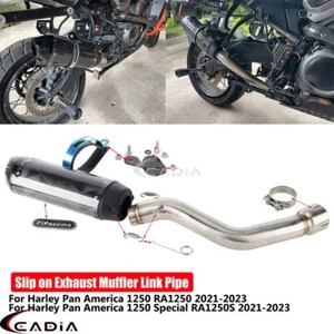 Sistema de escape completo silenciador tubo de enlace para Harley Pan America 1250 S 2021-24 - Imagen 1 de 12