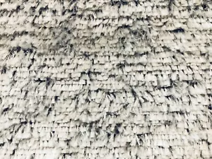 Threads Long Pile Chenille Uphol Fabric- Tierra / Silver Fox 2.50 yd ED85247-900 - Picture 1 of 2