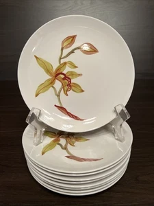 9 Vintage Obstgarten Geschirr California Golden Orchid 6 1/2" Brot & Butter Teller - Bild 1 von 15