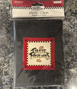 Mary Engelbreit 4x6 Picture Photo Album True Friends 2006 NIP Holds 36 Photos - Picture 1 of 7