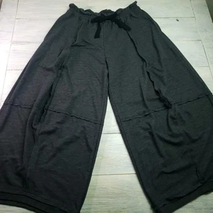 Kedem Sasson graue Hose weites Bein Lagenlook KS-1589 One Size - Bild 1 von 8