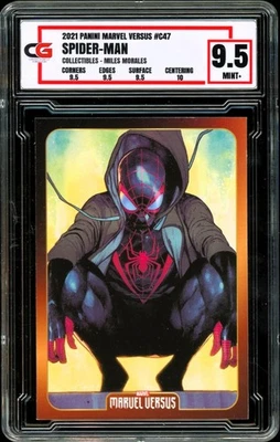 2021 Panini Marvel Versus #C47 ~ RARE C CARD ~ Spider-Man ~ CG 9.5 - Image 1 of 2