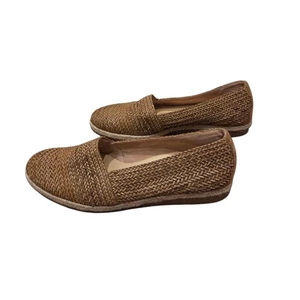 Paul Green Lori Slip On Espadrilles Tan Woven Comfort Shoes, Women's Size 9 - Picture 1 of 7