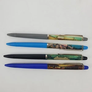 Vintage Floaty Pen Lot Manitou Springs Norweigian Cruise Mammoth Cave Cambridge - Picture 1 of 7