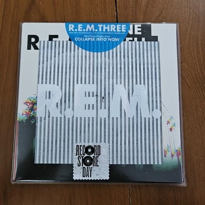 R.E.M. 'Three' RSD 2011 3x 45  7" VINYL Set - NEW SEALED - REM Collapse Into Now - Image 1 of 4