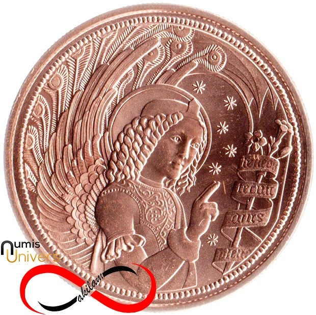 10 Euro Commémorative d'Autriche 2017 Cu UNC - Gabriel, Ange Révélateur - Photo 1/2