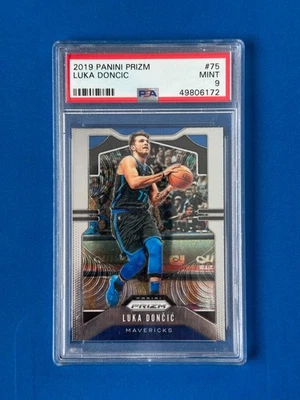 Panini Prizm #75 Luka Dončić 2019-20 PSA 9 Mavericks Foto 1 de 2