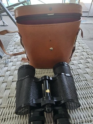 Винтажный полевой бинокль Super Zenith 7 x 50 мм с ремешком и крышками объектива поле 7.1 - Изображение 1 из 4