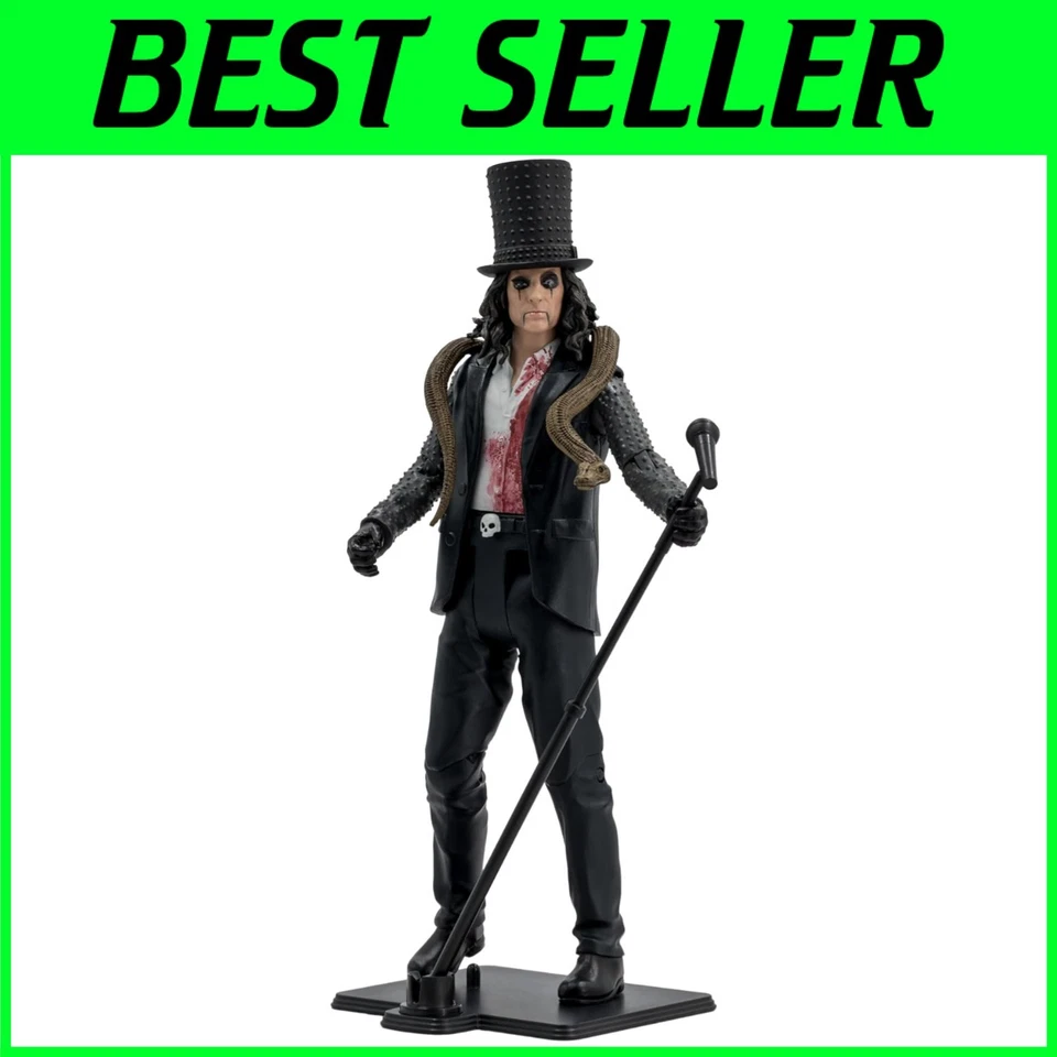 Figura de Alice Cooper de Metal Music Maniacs con Accesorios Foto 1 de 4