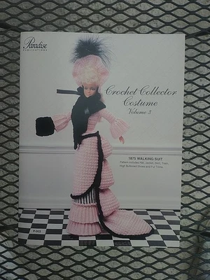 Paradise Publications Crochet Doll Pattern Volume 3 - 1875 - Walking Suit - Image 1 of 4