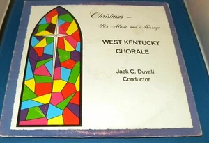 West Kentucky Chorale - Christmas: It's Music and Message - (????) - Used LP - Imagen 1 de 4