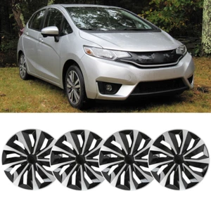 15" Hubcaps Wheel Skins Rim Covers Hub Cap R15 Steel Wheel For Honda Fit Jazz - Picture 1 of 12
