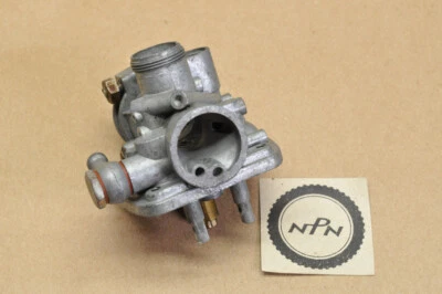 Cuerpo de carburador vintage usado OEM Yamaha YJ2 Mikuni ISO 109 A Foto 1 de 4