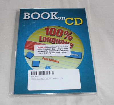 Super Duper / Pro Ed LSCD2007 - Book On CD - 100% Language Intermediate - Image 1 of 2