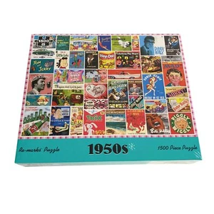 Re-Marks 1950s 1500 Pieces Puzzle NEW - Bild 1 von 2