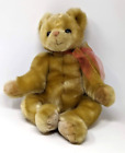 Vintage Ty Yesterbear Plush Teddy Bear Light Brown Stuffed Animal 1999