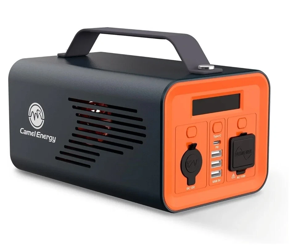 Portable Power Station 230Wh 200W - Multiple Outlets 110VAC 60Hz - USB-A 5V=6A - Image 1 of 1