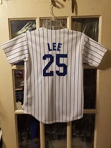 Derrick Lee Chicago Cubs Jersey Youth M Padres Marlins Braves Orioles Pirates - Picture 1 of 8