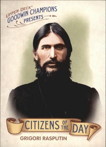 2009 Upper Deck Goodwin Champions Citizens of the Day #CD15 Grigori Rasputin