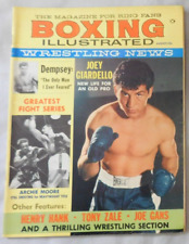 Joey Giardello - August 1960 Boxing Illustrated Wrestling News Magazine Ex