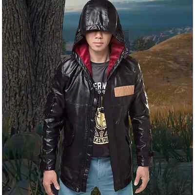 PUBG Playerunknown's Battlegrounds Chaqueta PU Abrigo de Invierno Disfraz Juegos con disfraces Nuevo Foto 1 de 4