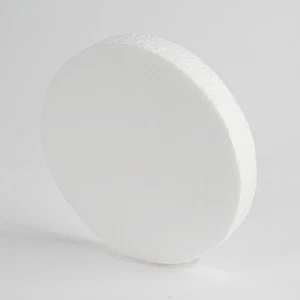 12 pcs 8" White Foam DISCS Wedding Party Art Craft DIY Decorations Supplies - Picture 1 of 7