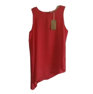 Camiseta sin mangas Gibson talla XL blusa naranja sin mangas pulóver nueva con etiqueta - Imagen 1 de 10