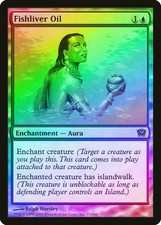 Fishliver Oil FOIL 9th Edition NM Blue Common MAGIC GATHERING CARD ABUGames