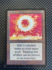 MTG Sol ring Beta Magic the Gathering HP