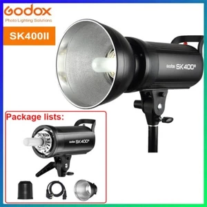 Godox SK400II 2.4G Photo Studio Strobe Bowens Mount Flash Head With Reflector AU - Picture 1 of 12