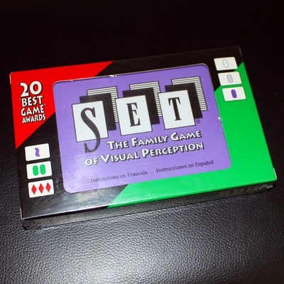 new sealed 1991 vintage SET The Family Card Game of Visual Perception - Image 1 of 4