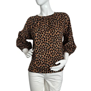 Top Kate Spade Dotty Leopard in giro per la città XS - Foto 1 di 7