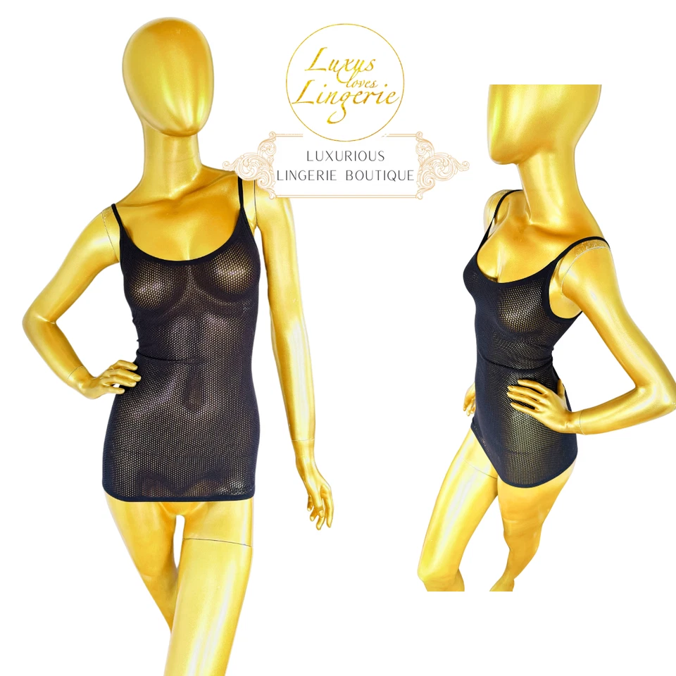 Camisa Netsation Top de Wolford Espagueti Mediana Transparente Red Sin Mangas Foto 1 de 1