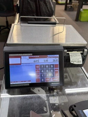 碧彩 XC 100 30 磅双范围触摸屏标签打印秤和打印机 — 第 1/4 张图片