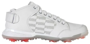 Puma Proadapt Delta Mid Golf Shoes 376498-01 - Puma White/High Rise Men's New - Picture 1 of 3