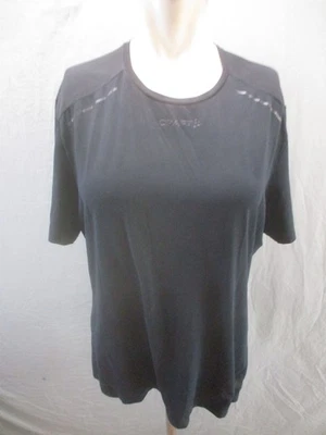 Camiseta Craft HYPERVENT Talla M Para Hombres Negra Manga Corta Ropa Deportiva Gimnasio Correr 959 Foto 1 de 4