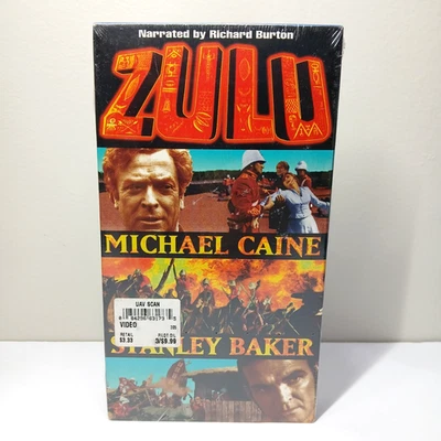 Zulu (VHS, 1993, Gemstone Entertainment) NEW Sealed - SHIPS FREE Foto 1 de 4