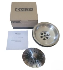 Delta 4.5" x 2.5" Kitchen Sink Strainer ADU25-SS Stainless Steel NEW - Picture 1 of 3