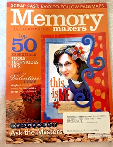 MEMORY MAKERS MAGAZINE - February 2008 - NEW, Vintage & NLA! - Bild 1 von 1