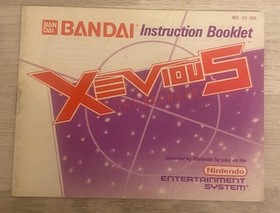 xevious Notice USA ( Nintendo Nes )