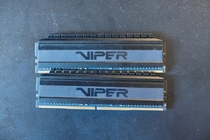 RAM DDR4 Patriot Viper 4 Blackout 64 Go (2 x 32 Go) PVB464G320C6K - Photo 1/2