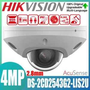 Hikvision DS-2CD2543G2-LIS2U 4MP Acusense Smart Hybrid Light IP Security Camera - Bild 1 von 7