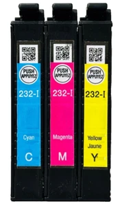 Nuevos cartuchos de tinta originales Epson 232-I amarillo cian magenta 3PK - Imagen 1 de 2