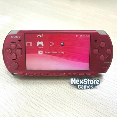 Sony PSP-3000 Console Select Color w/Charger + new battery + random 3 games + 4G - Image 1 of 4