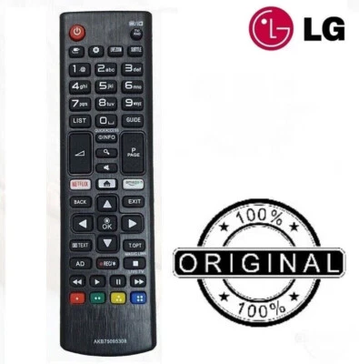REPLACEMENT  LG REMOTE CONTROL THAT WORKS WITH LG TV MODELS AKB75095308 uk - Image 1 of 4